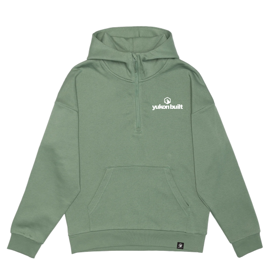Core 1/2 Zip Hoodie - Mint