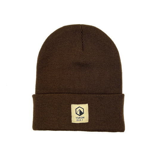 Classic Knit Beanie - Brown
