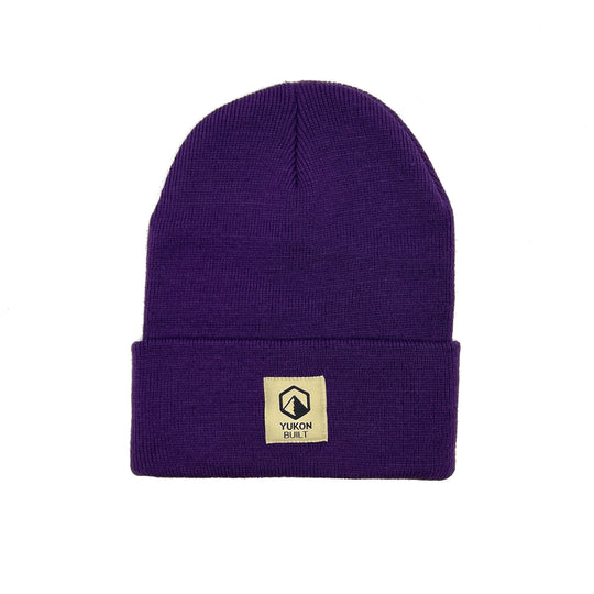 Classic Knit Beanie - Purple