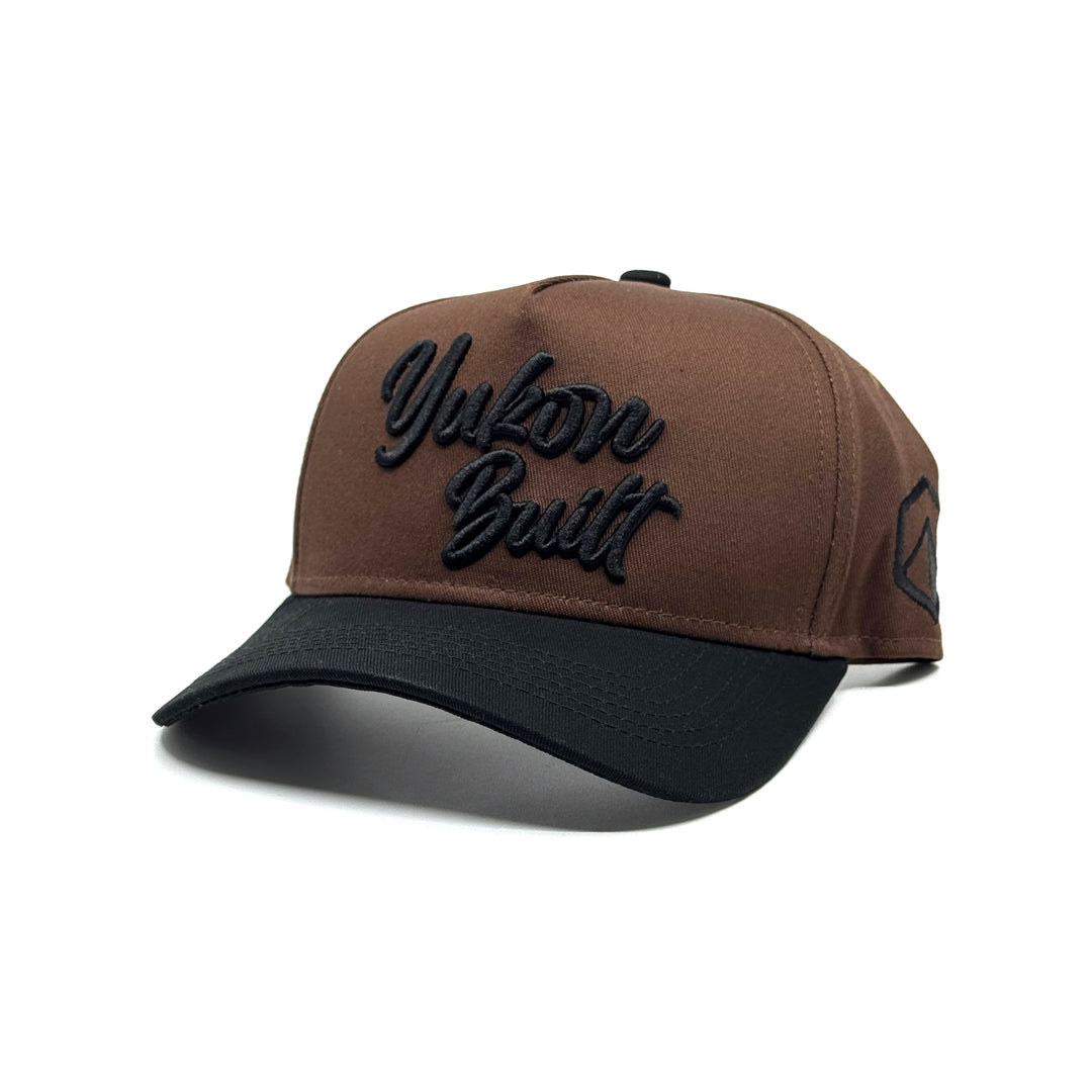 Script Vintage Two-Tone Hat