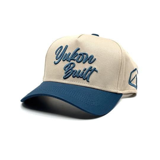 Script Vintage Two-Tone Hat