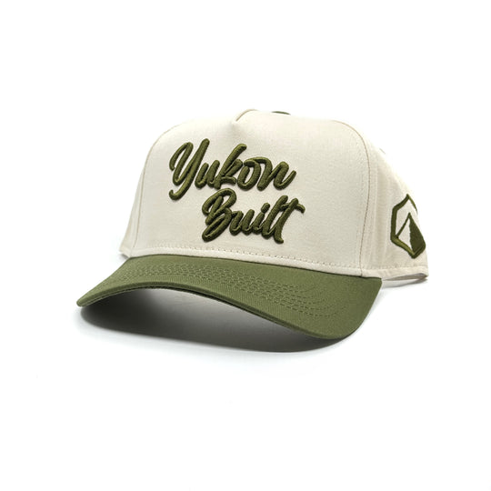 Script Vintage Two-Tone Hat