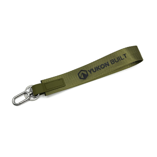 Yukon Built Woven Clip Keychain