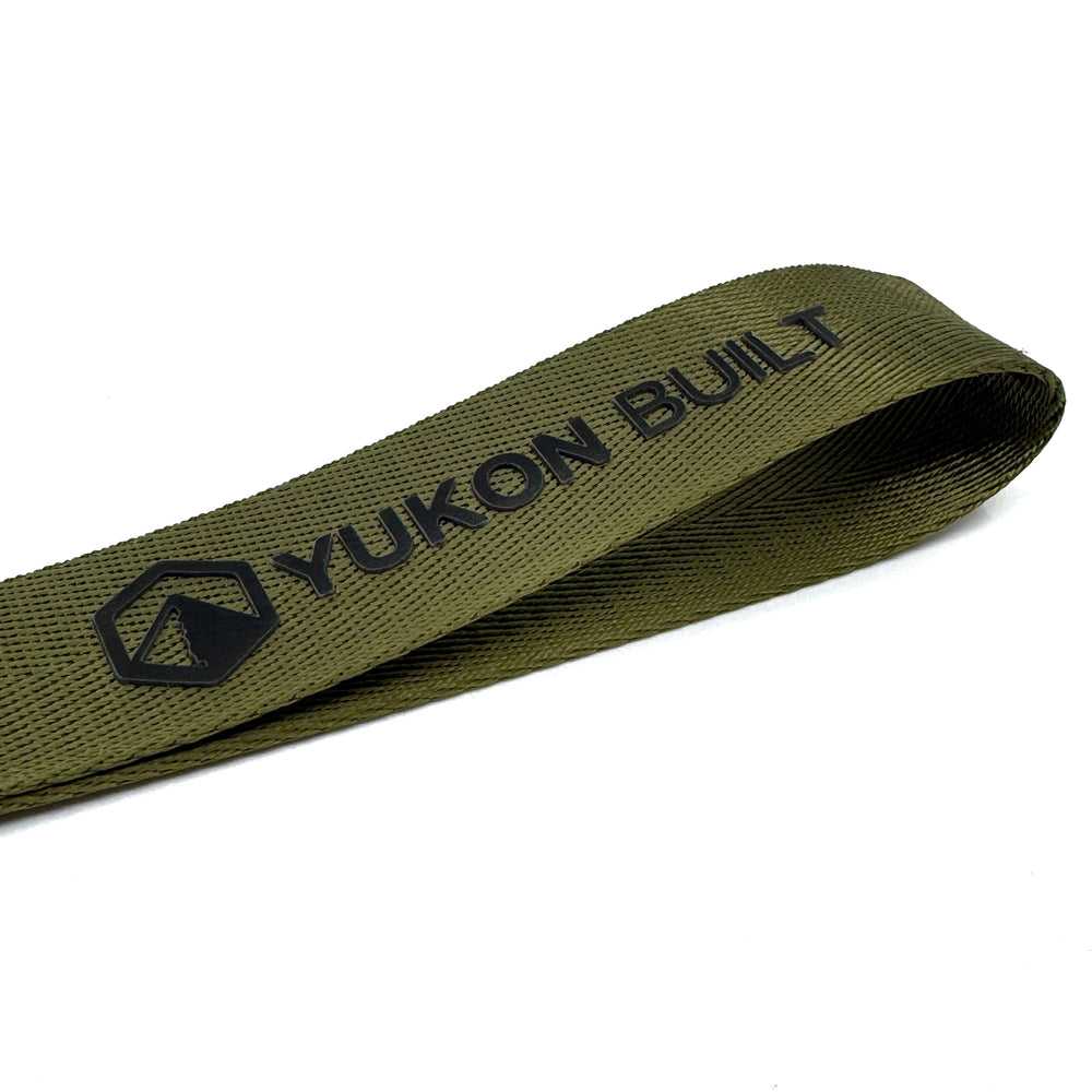 Yukon Built Woven Clip Keychain
