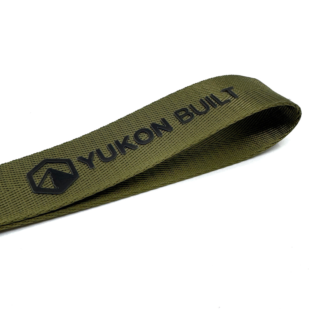 Yukon Built Woven Clip Keychain