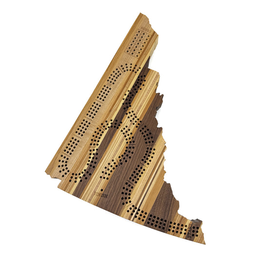 Yukon Territory Crib Board - Unique #2