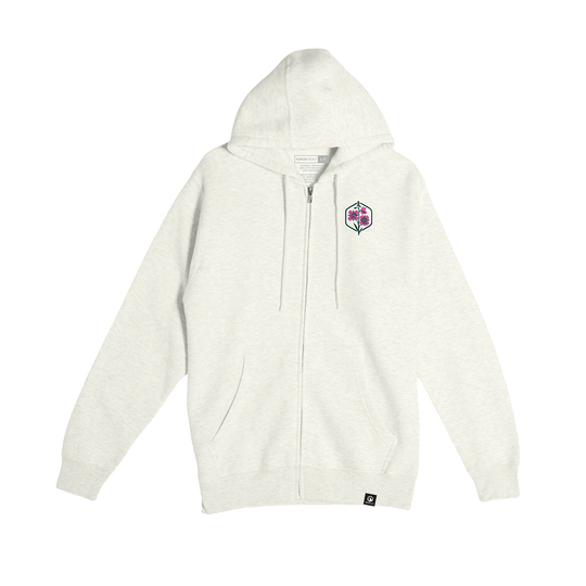 Fireweed Full Zip Hoodie - Oatmeal