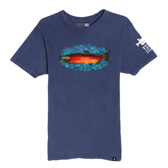 YSSC Collab Chinook Tee - Vintage Lake Blue