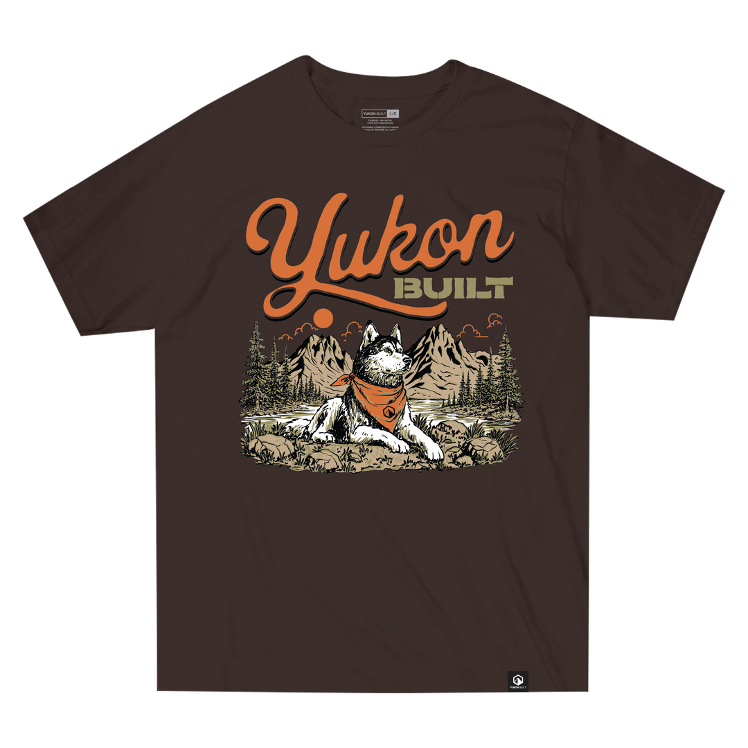 Yukon Husky Tee - Brown
