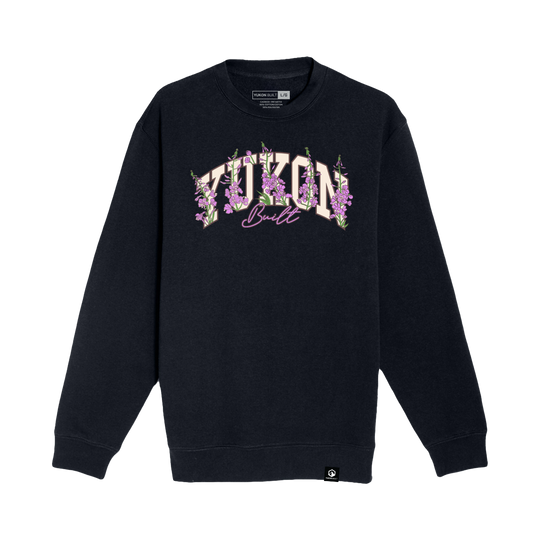 Fireweed Script Crewneck - Navy