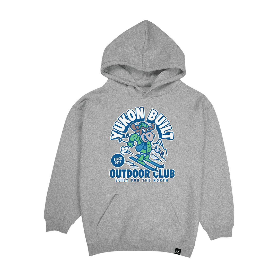 Youth Outdoor Club Hoodie - Grey