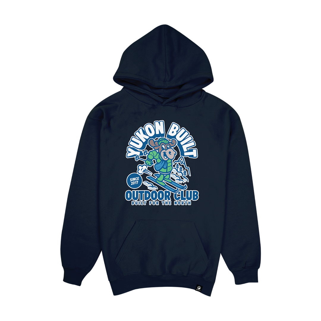 Youth Outdoor Club Hoodie - Navy