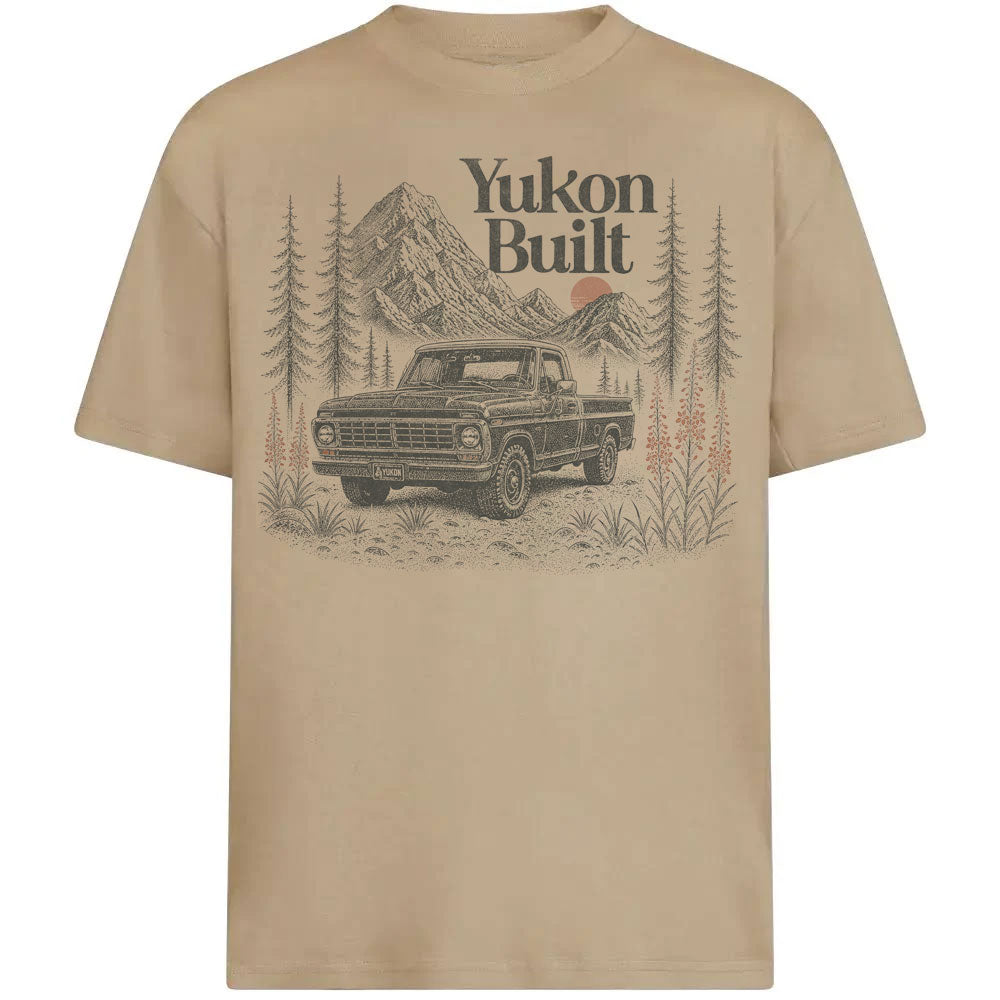 Vintage Pickup Truck Tee - Sand