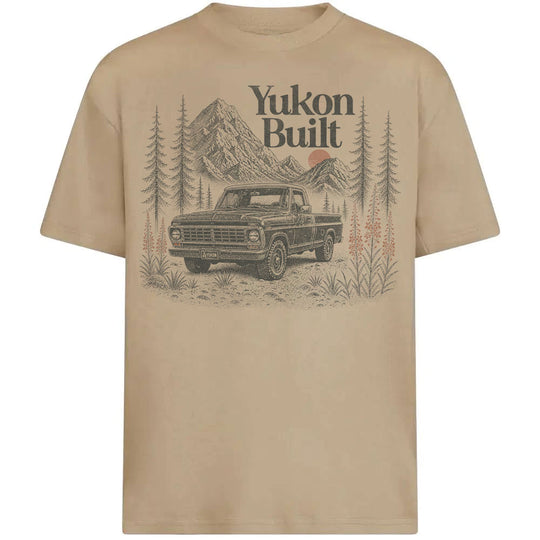 Vintage Pickup Truck Tee - Sand