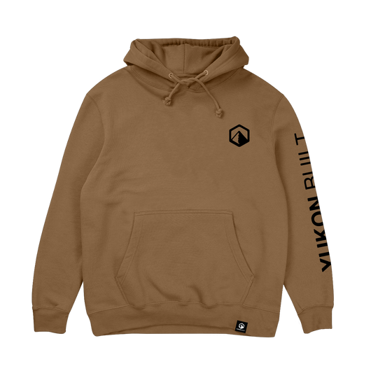 Premium Badge Hoodie - Rust
