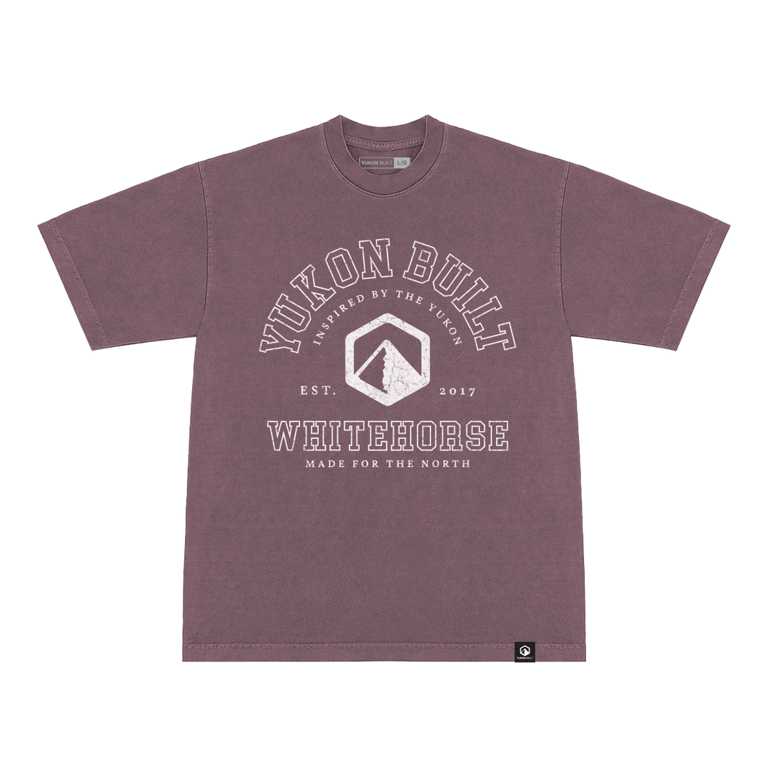 Crest Heavyweight Tee - Mauve