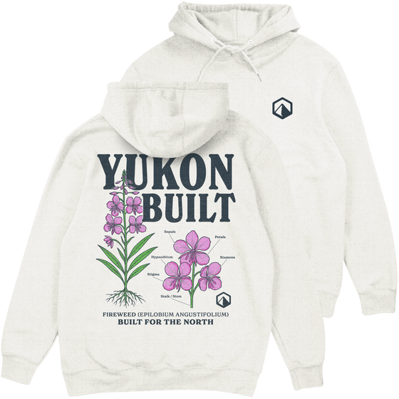 Fireweed Anatomy Hoodie - Oatmeal