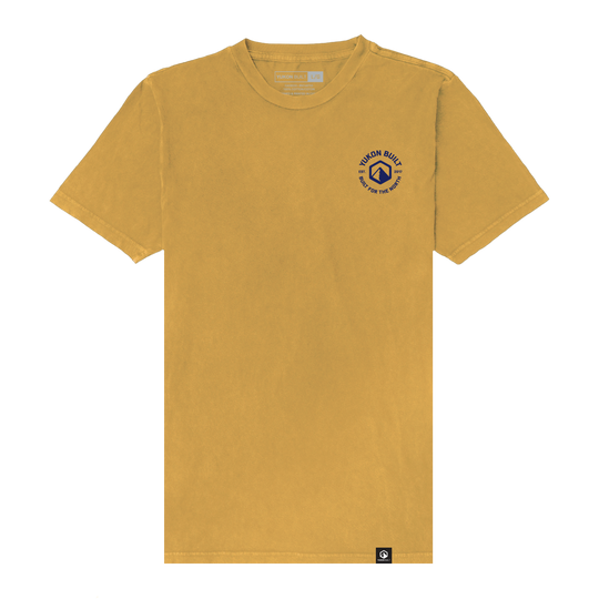 Vintage Badge Tee - Gold