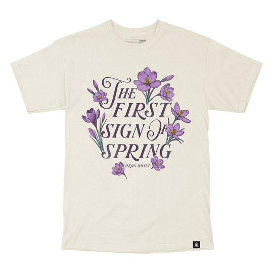 First Sign of Spring Tee - Natural