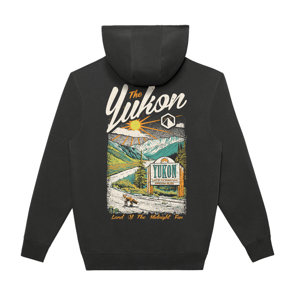 Welcome to the Yukon Full-Zip Hoodie - Smoke