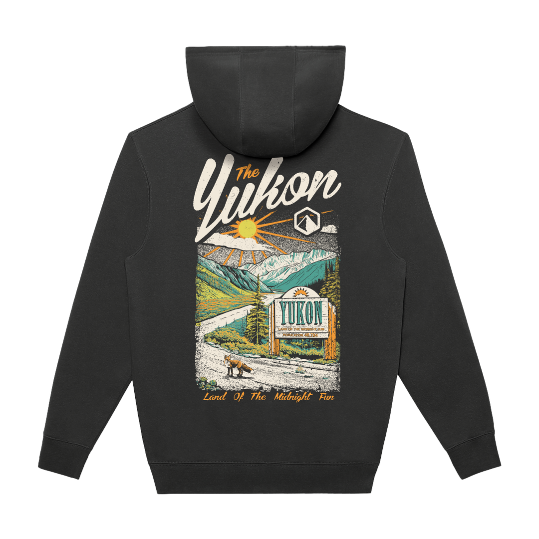 Welcome to the Yukon Full-Zip Hoodie - Smoke