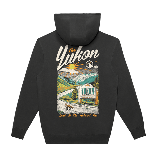 Welcome to the Yukon Full-Zip Hoodie - Smoke