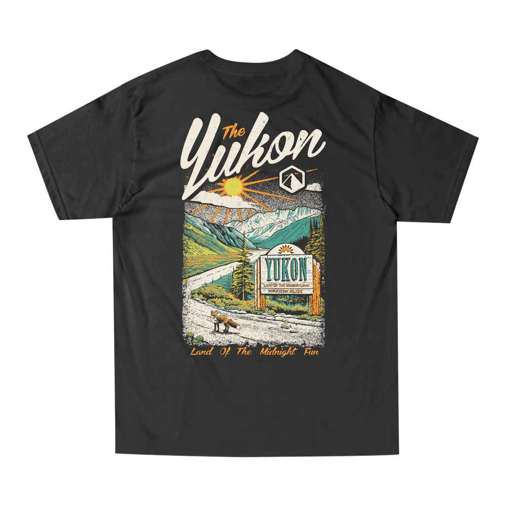 Welcome to the Yukon Tee - Smoke