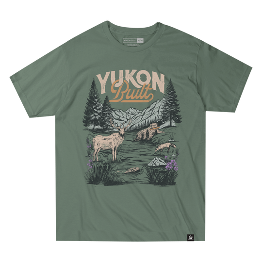 Summer Social Club Tee - Sage
