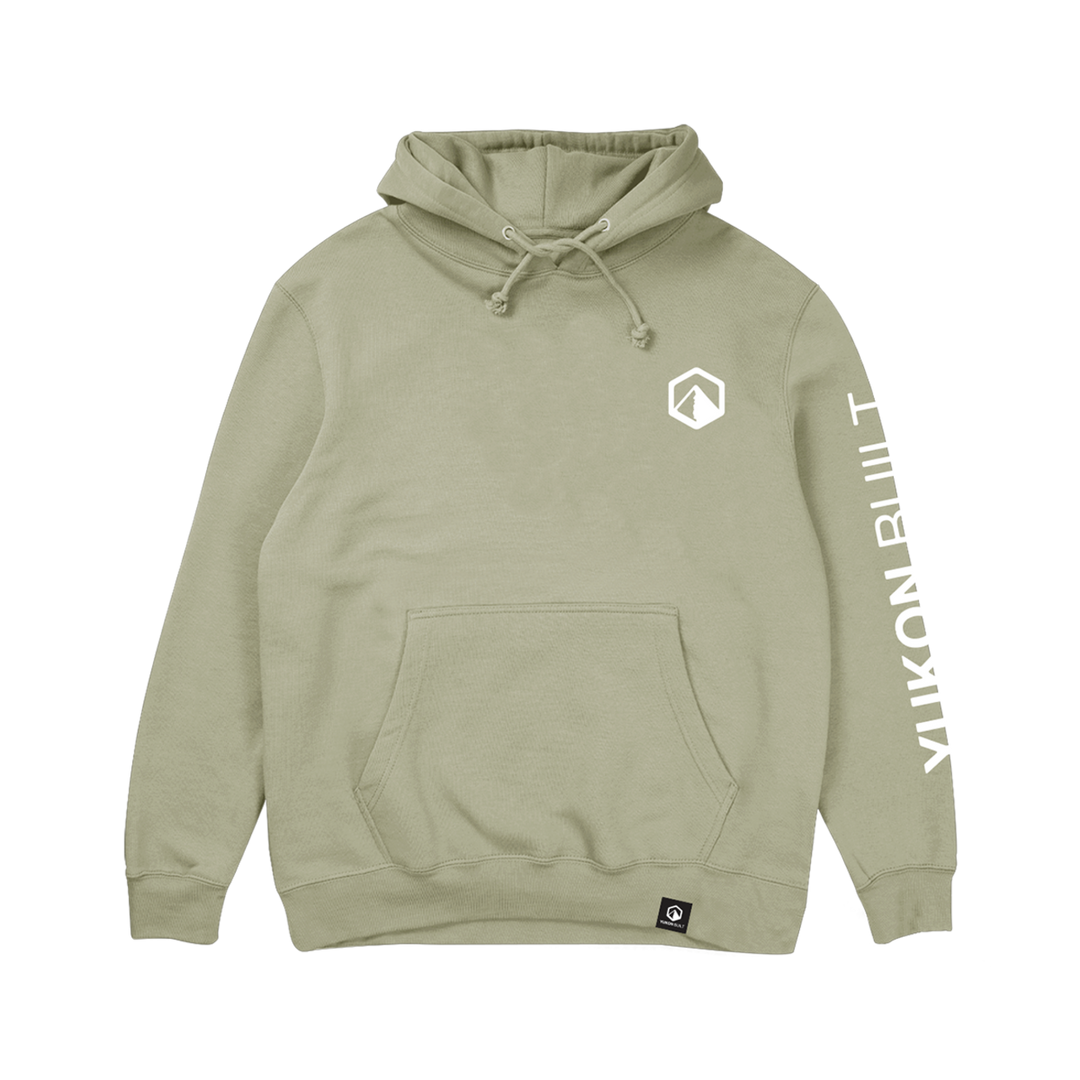 Premium Badge Hoodie - Lichen