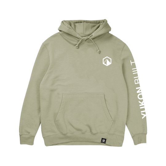 Premium Badge Hoodie - Lichen