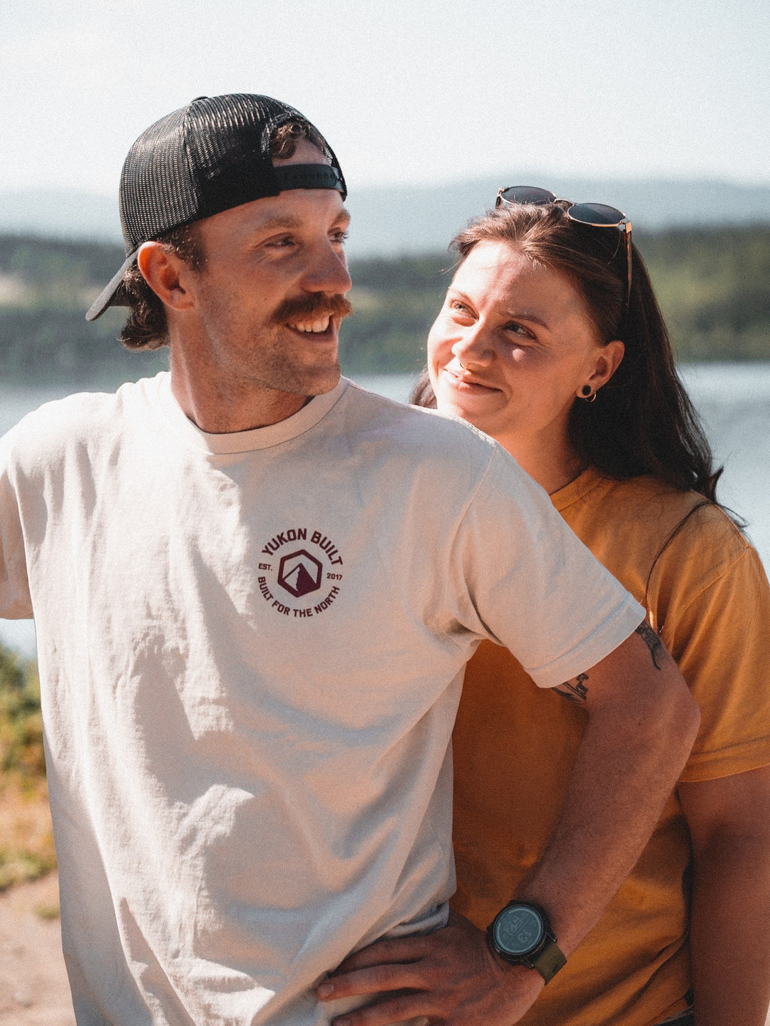 Vintage Badge Tee - Arctic