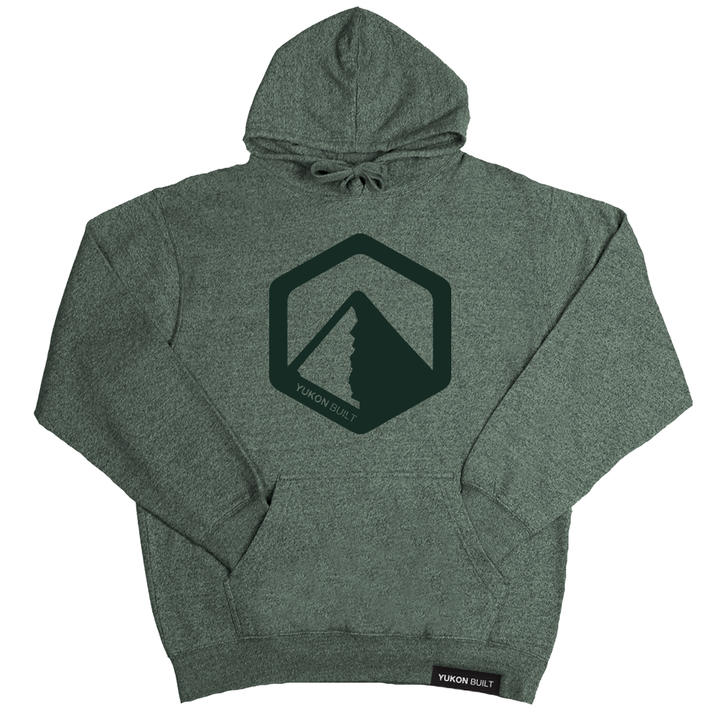 Classic Logo Hoodie - Forest Heather