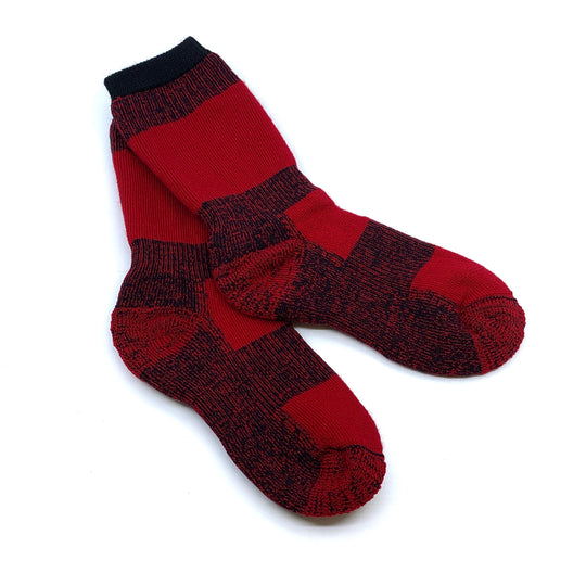 Kids Merino Wool Winter Sock - Red