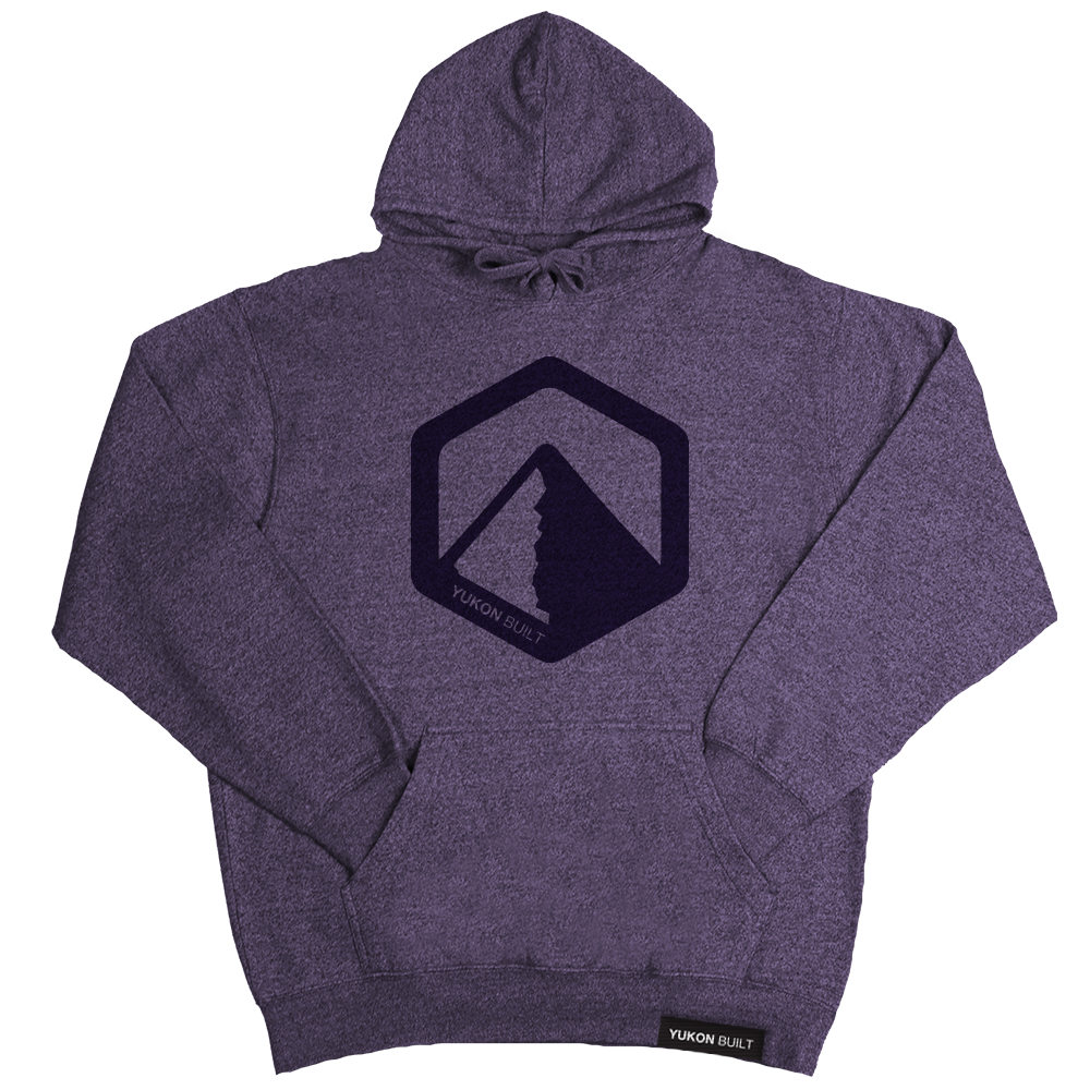 Classic Logo Hoodie - Purple Heather