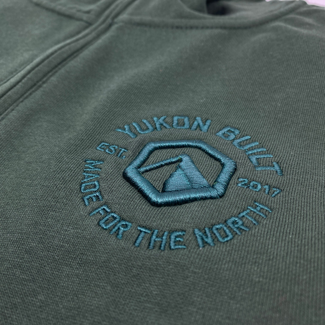 Premium Quarter Zip - Forest Green