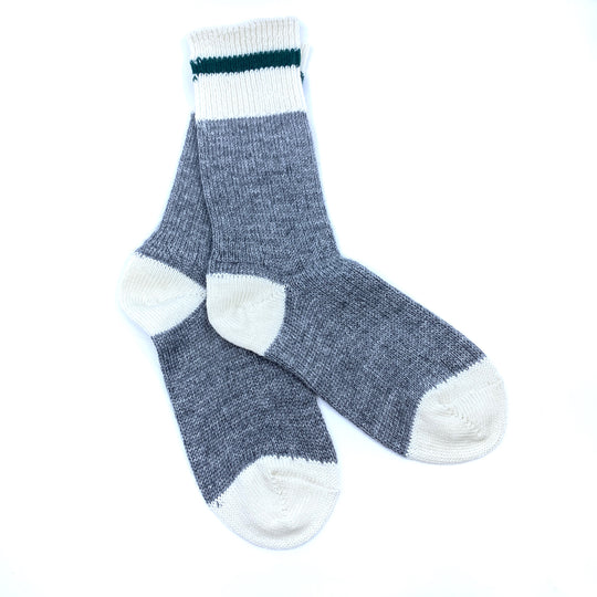 Cabin Socks - Forest Stripe