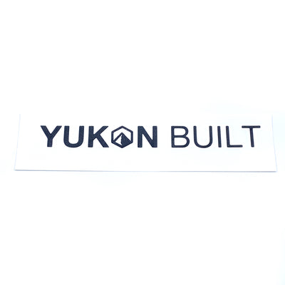 Yukon Built Decal