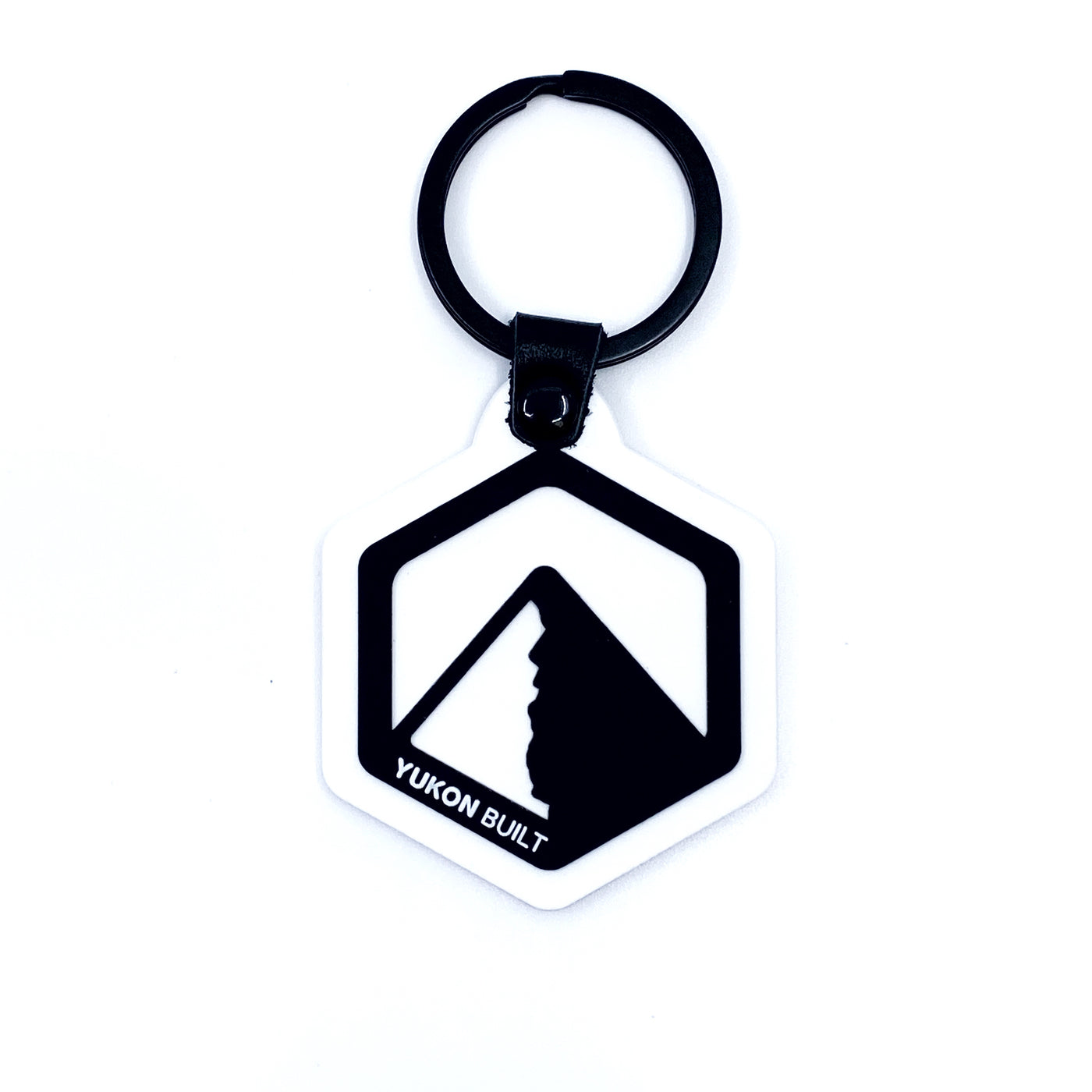 Yukon Built Vinyl Keychain