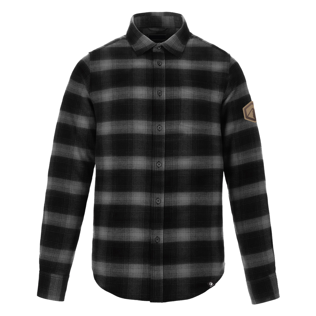 Flannel Shirt - Charcoal Plaid