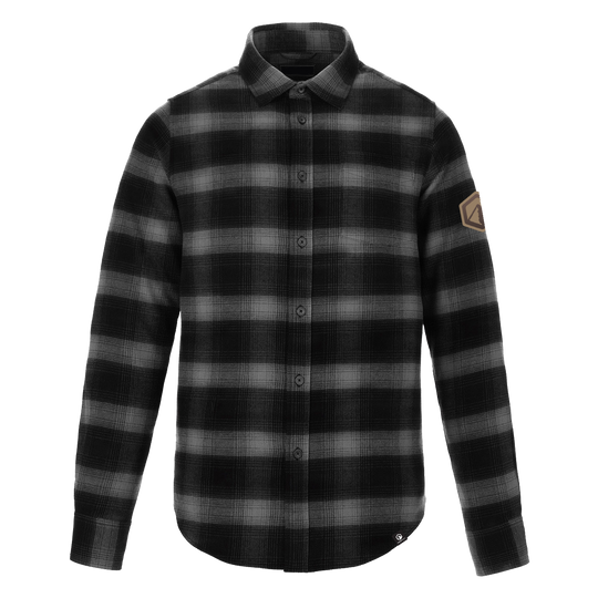 Flannel Shirt - Charcoal Plaid