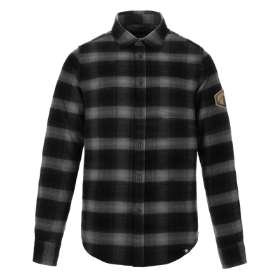 Flannel Shirt - Charcoal Plaid