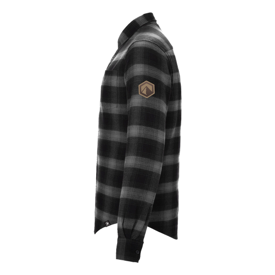Flannel Shirt - Charcoal Plaid