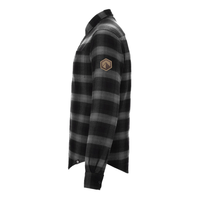 Flannel Shirt - Charcoal Plaid