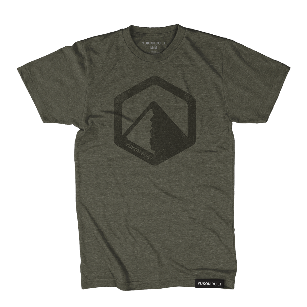 Classic Logo Tee - Olive Heather