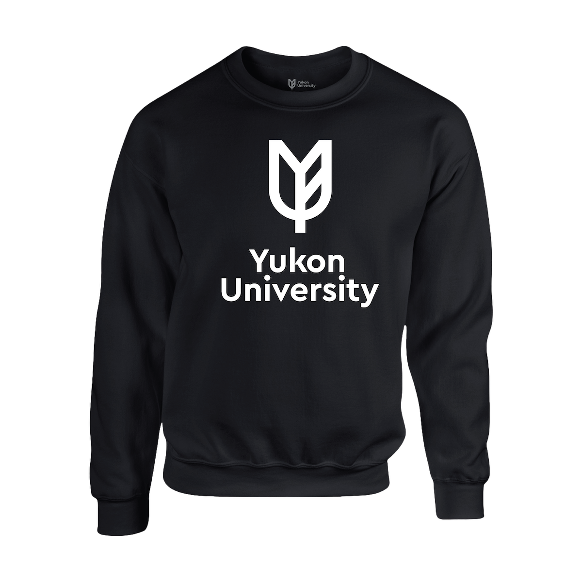Yukon University Crewneck - Black